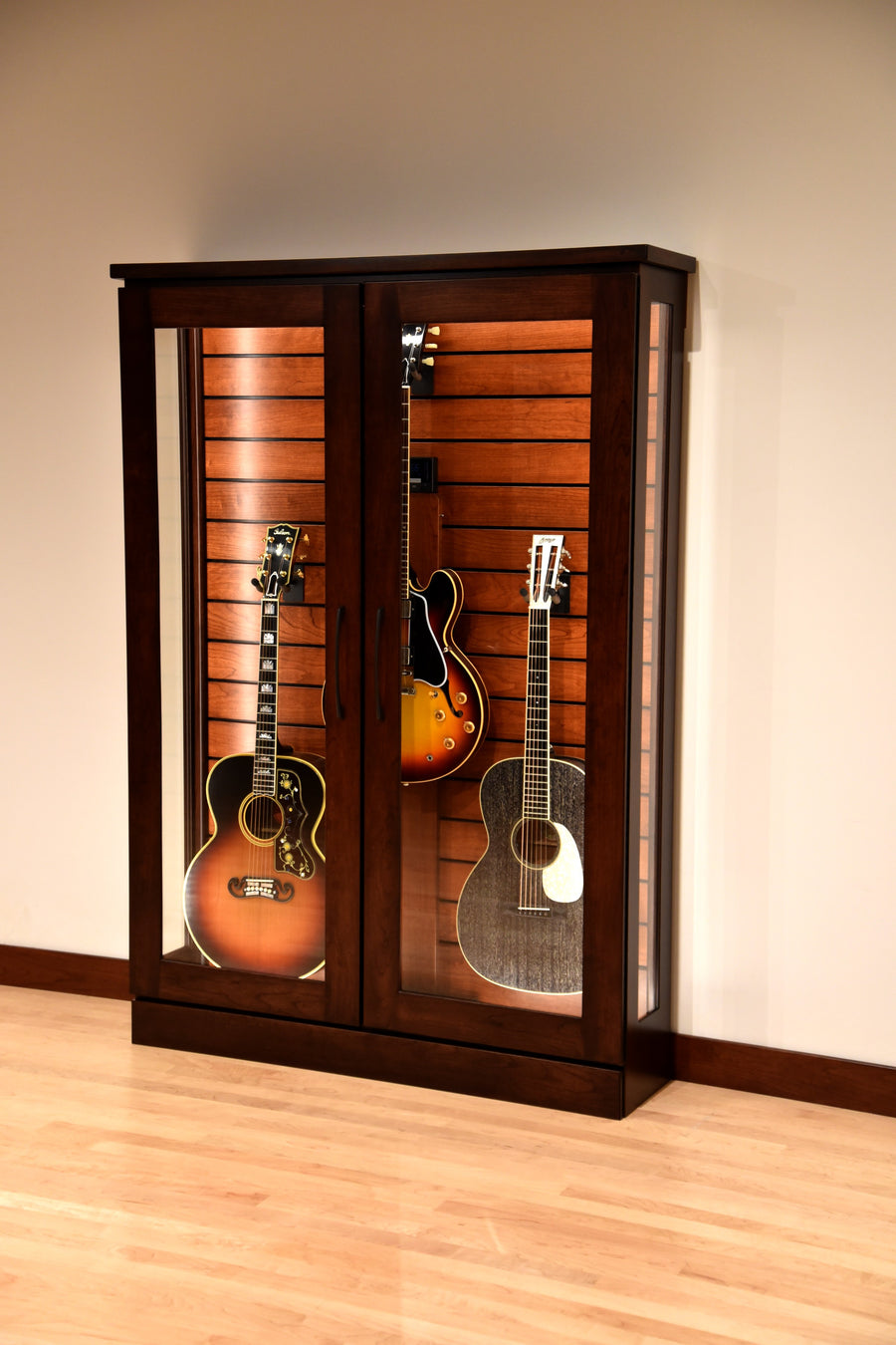 Low Depth ClimaCab III in cherry with espresso stain