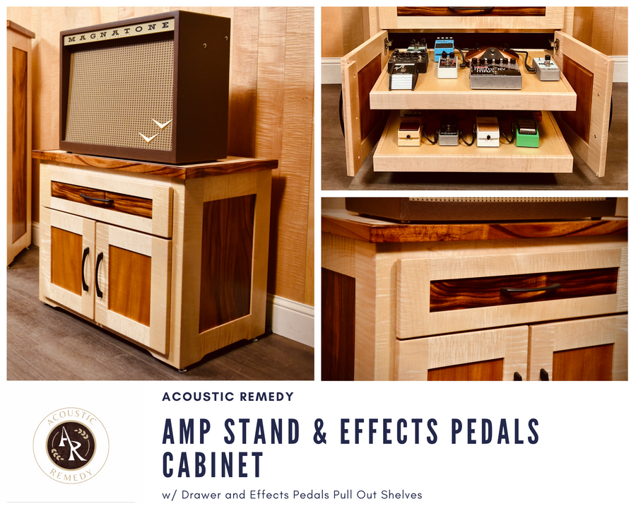 pedals stand Amp Stand & Effects Pedals Cabinet – Acoustic Remedy Cases