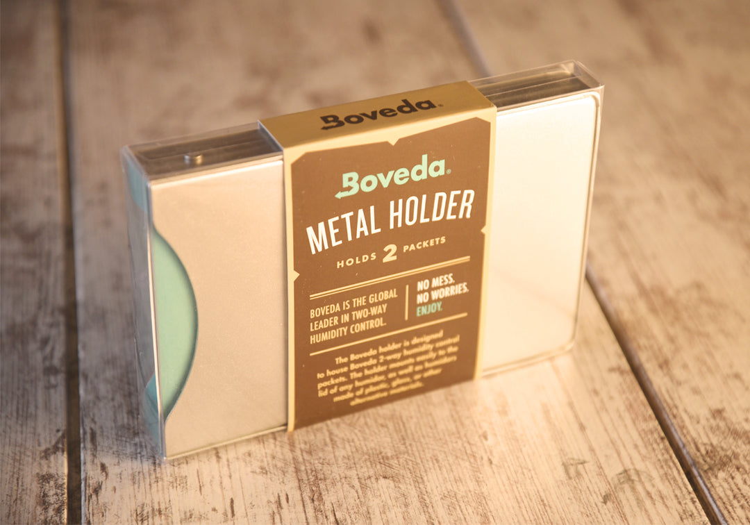 Boveda 2 Packet Holder | Aluminum